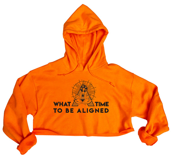 Neon Crop Sweatshirt