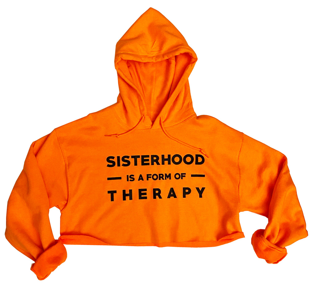 Neon Crop Sweatshirt
